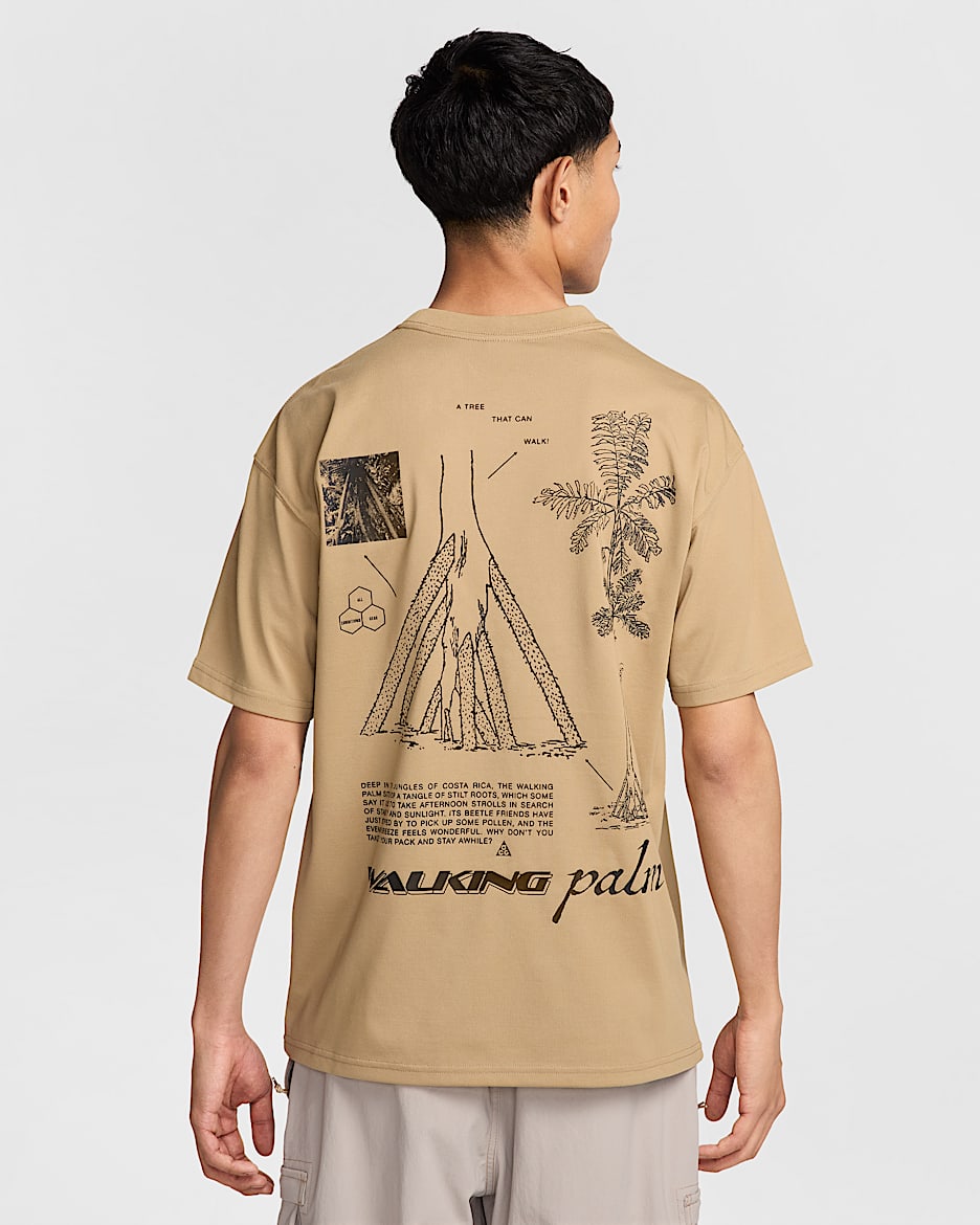 ナイキ ACG "Walking Tree" メンズ Dri-FIT Tシャツ - パラシュートベージュ