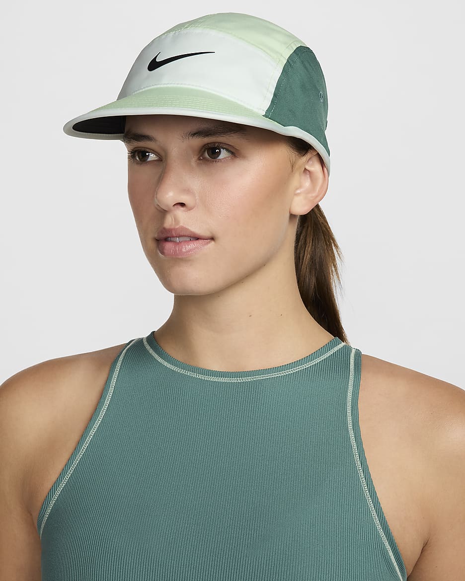 Ustruktureret Nike Dri-FIT Fly-Swoosh-kasket - Vapor Green/Barely Green/Bicoastal/sort