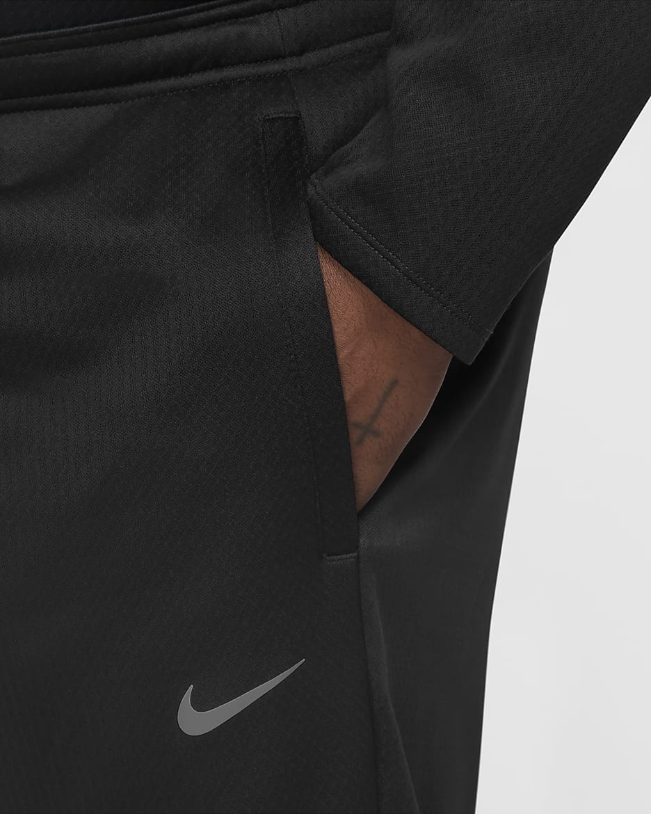 Nike Sphere Challenger Pantalón de running repelente al agua Therma-FIT - Hombre - Negro/Negro