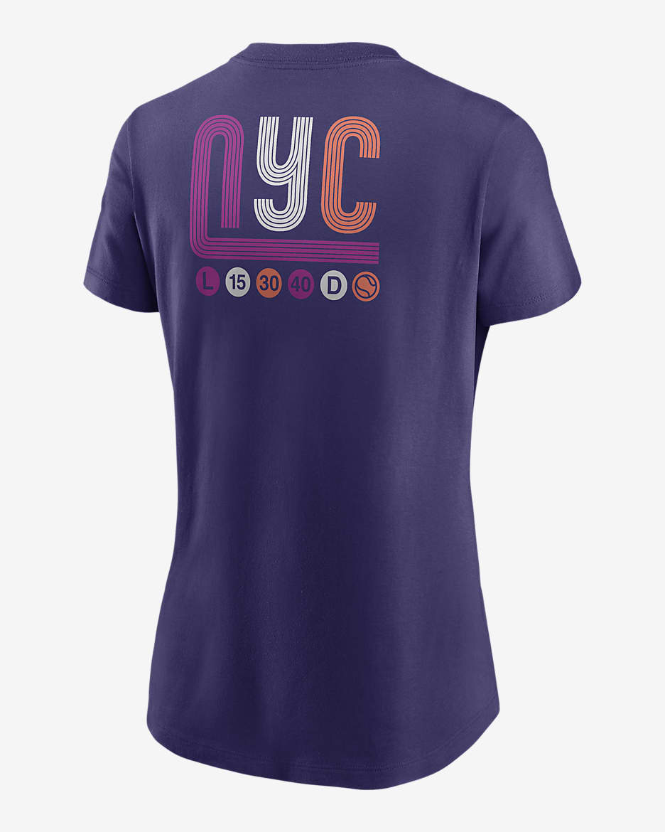 Nike Women's Tennis T-Shirt - New Orchid