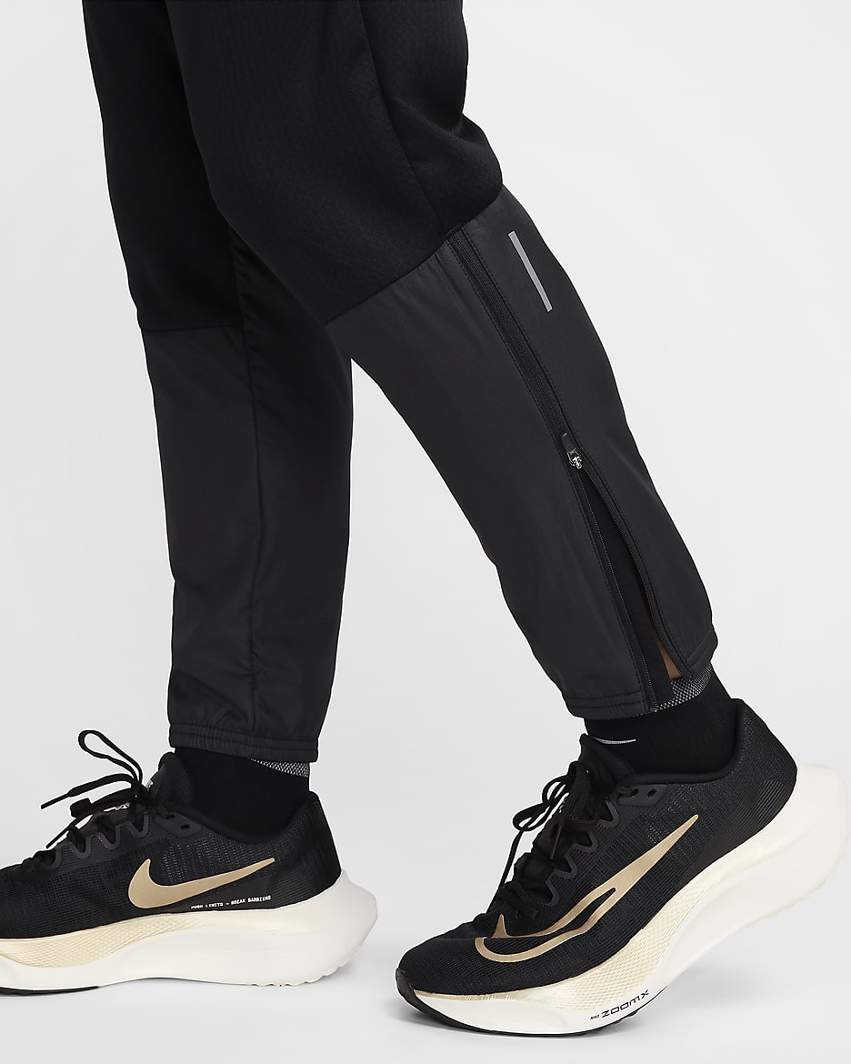 Nike Sphere Challenger Pantalón de running repelente al agua Therma-FIT - Hombre - Negro/Negro