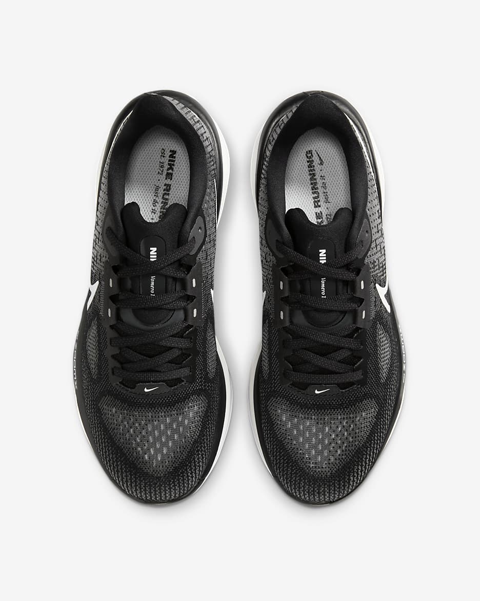 Nike Vomero 17 Straßenlaufschuh (Damen) - Schwarz/Anthracite/Weiß