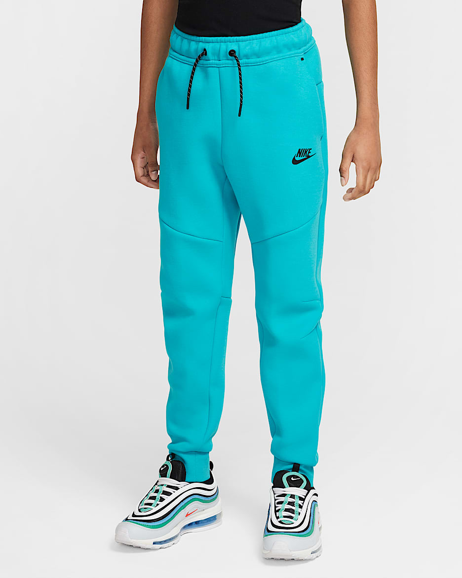 Nike Sportswear Tech Fleece Older Kids' Joggers - Dusty Cactus/Black/Black