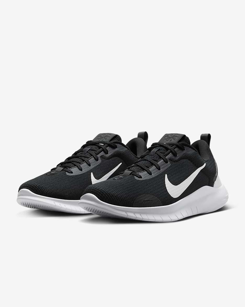 Calzado de running en carretera para hombre Nike Flex Experience Run 12 - Negro/Gris humo oscuro/Blanco