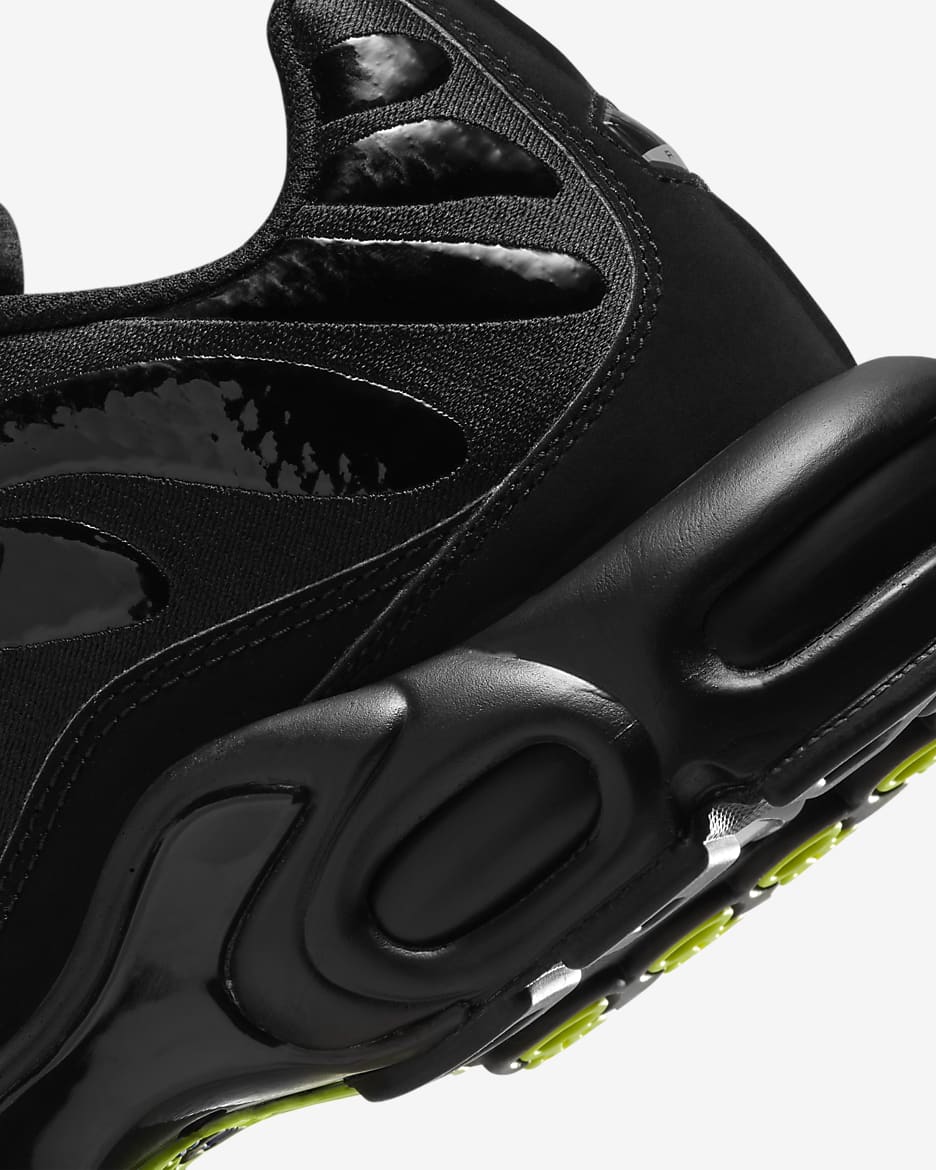 Sapatilhas Nike Air Max Plus para homem - Preto/Volt/Concord/Prateado metalizado