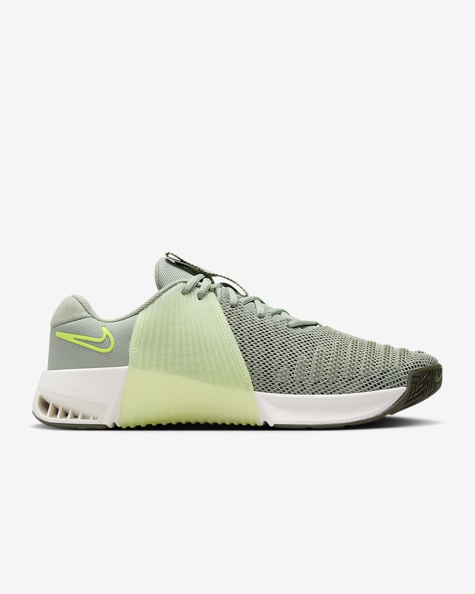 Γυναικεία παπούτσια άσκησης Nike Metcon 9 Premium - Barely Volt/Olive Aura/Cargo Khaki/Barely Volt