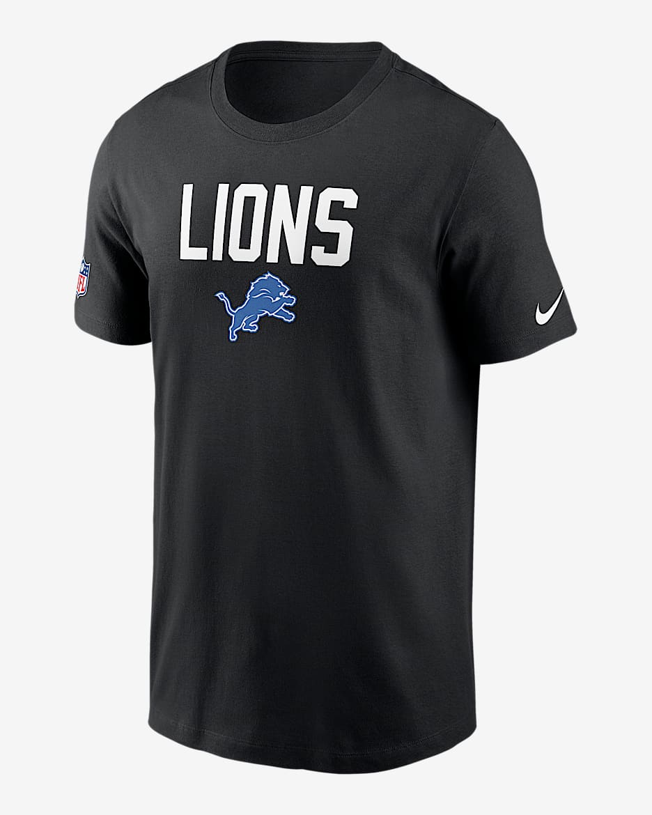 Detroit Lions Alt Onside Conversion Men's Nike Dri-FIT NFL T-Shirt - Black