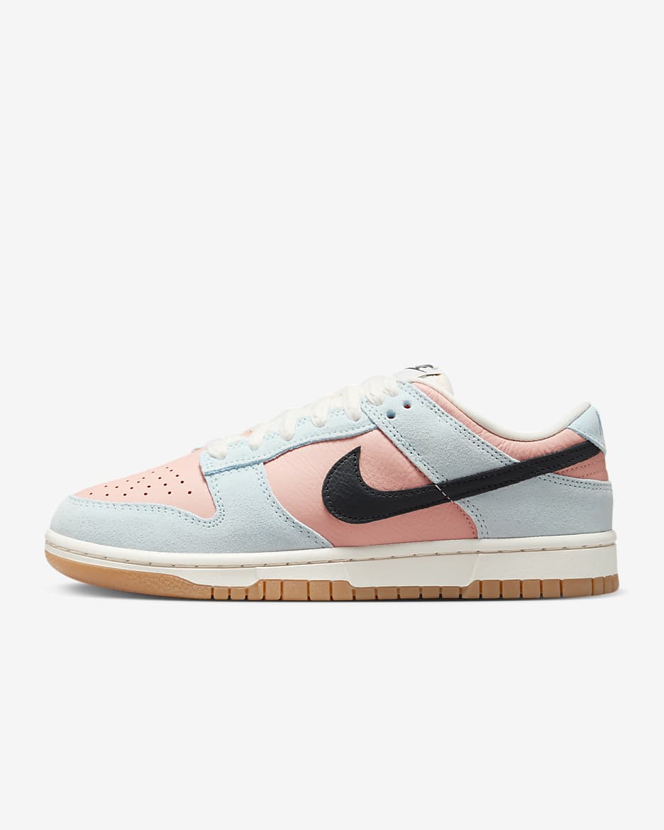 Nike Dunk Low Women's Shoes - Glacier Blue/Arctic Orange/Pale Ivory/Off-Noir