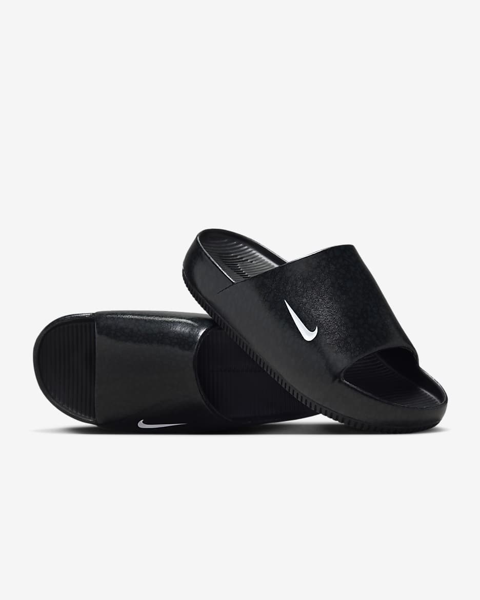 รองเท้าแตะผู้ชาย Nike Calm Electric - ดำ/Anthracite/Football Grey