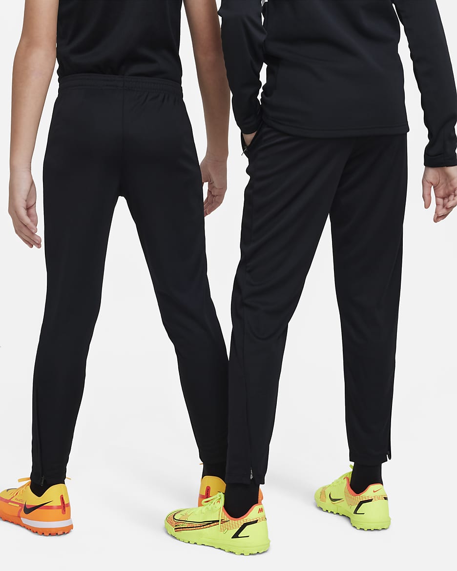 Nike Dri-FIT Academy23 Pantalons de futbol - Nen/a - Negre/Negre/Negre/Blanc