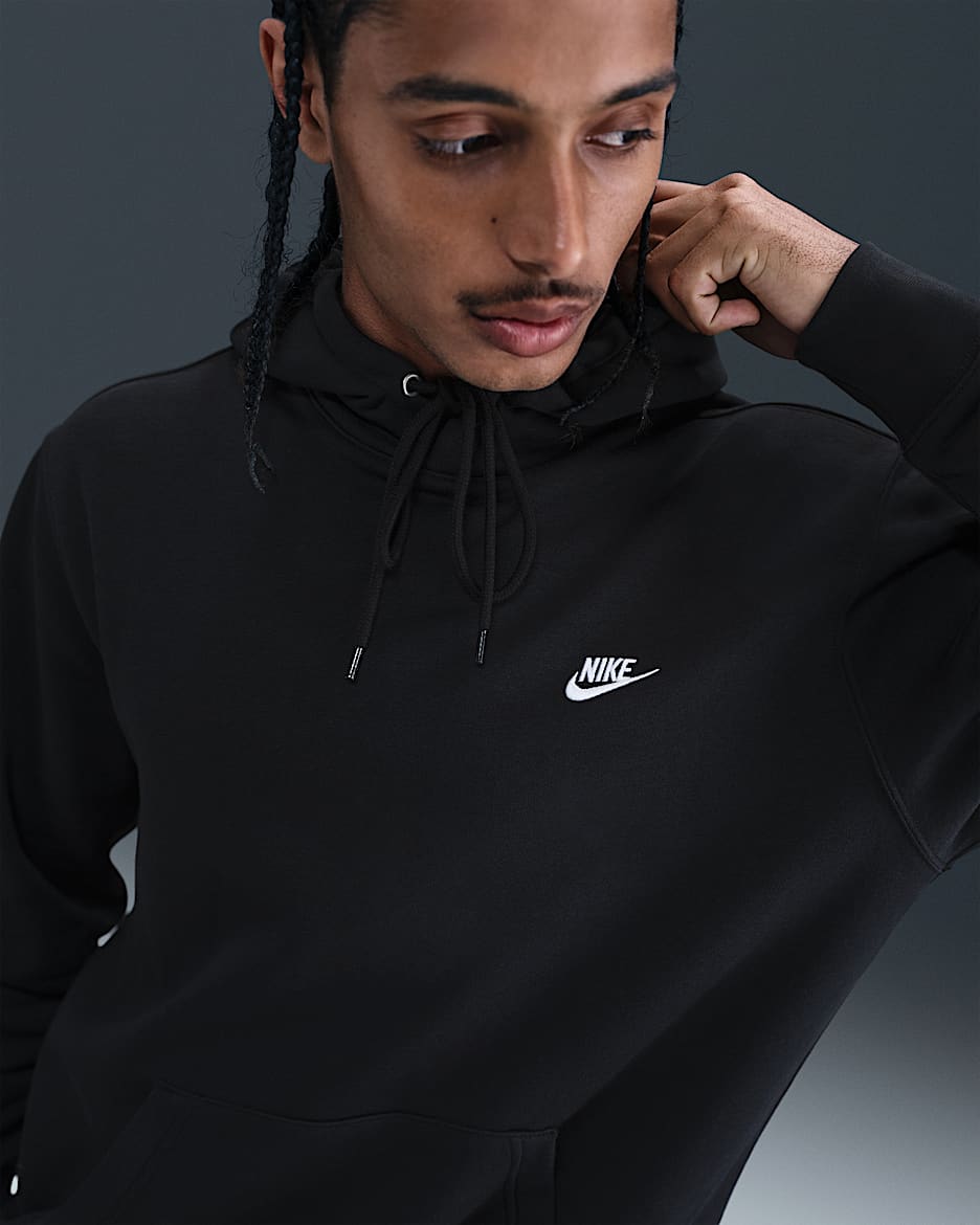 Nike Club Men's Pullover Fleece Hoodie