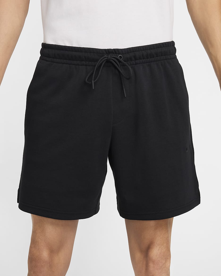 Nike Primary Dri-FIT UV multifunctionele niet-gevoerde herenshorts (18 cm) - Zwart/Zwart