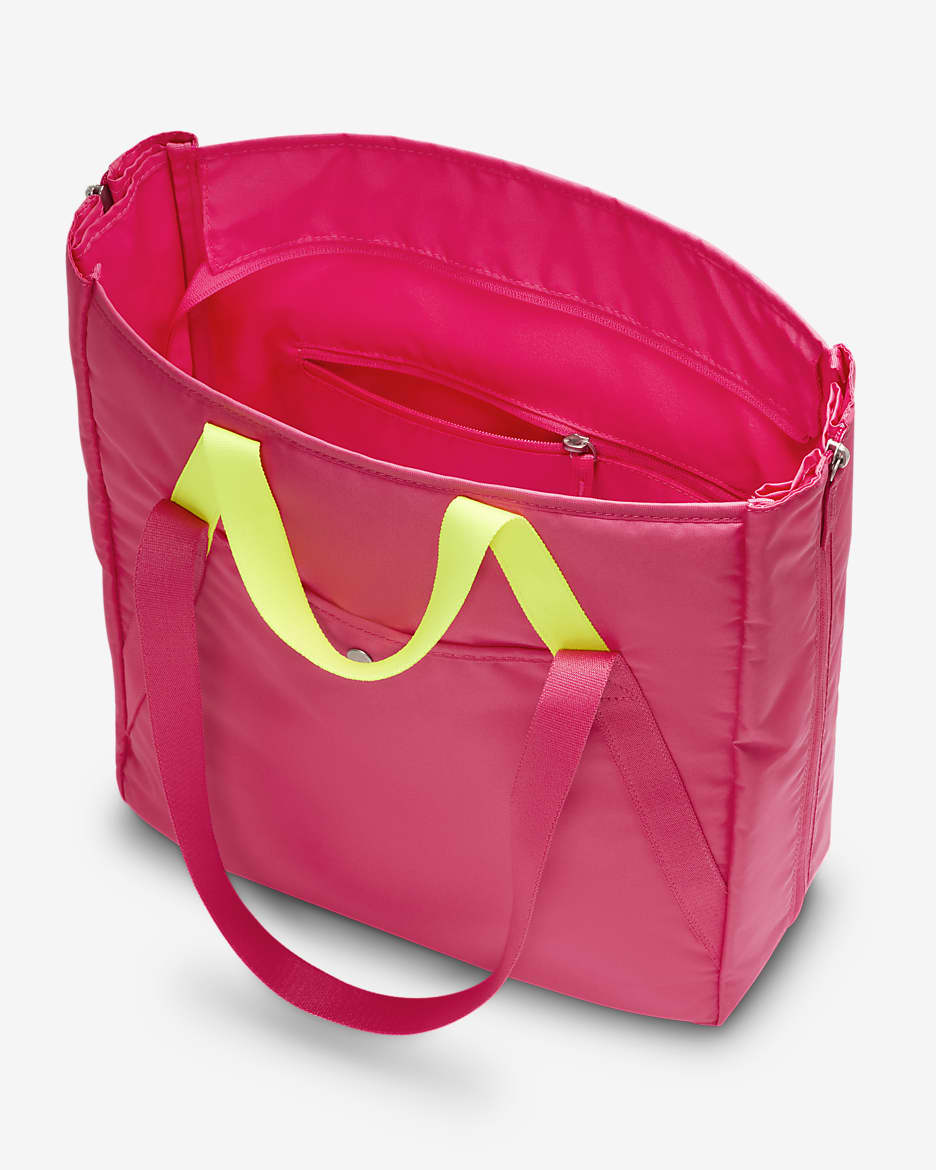 Nike Gym Tote (28L) - Aster Pink/Volt/Volt