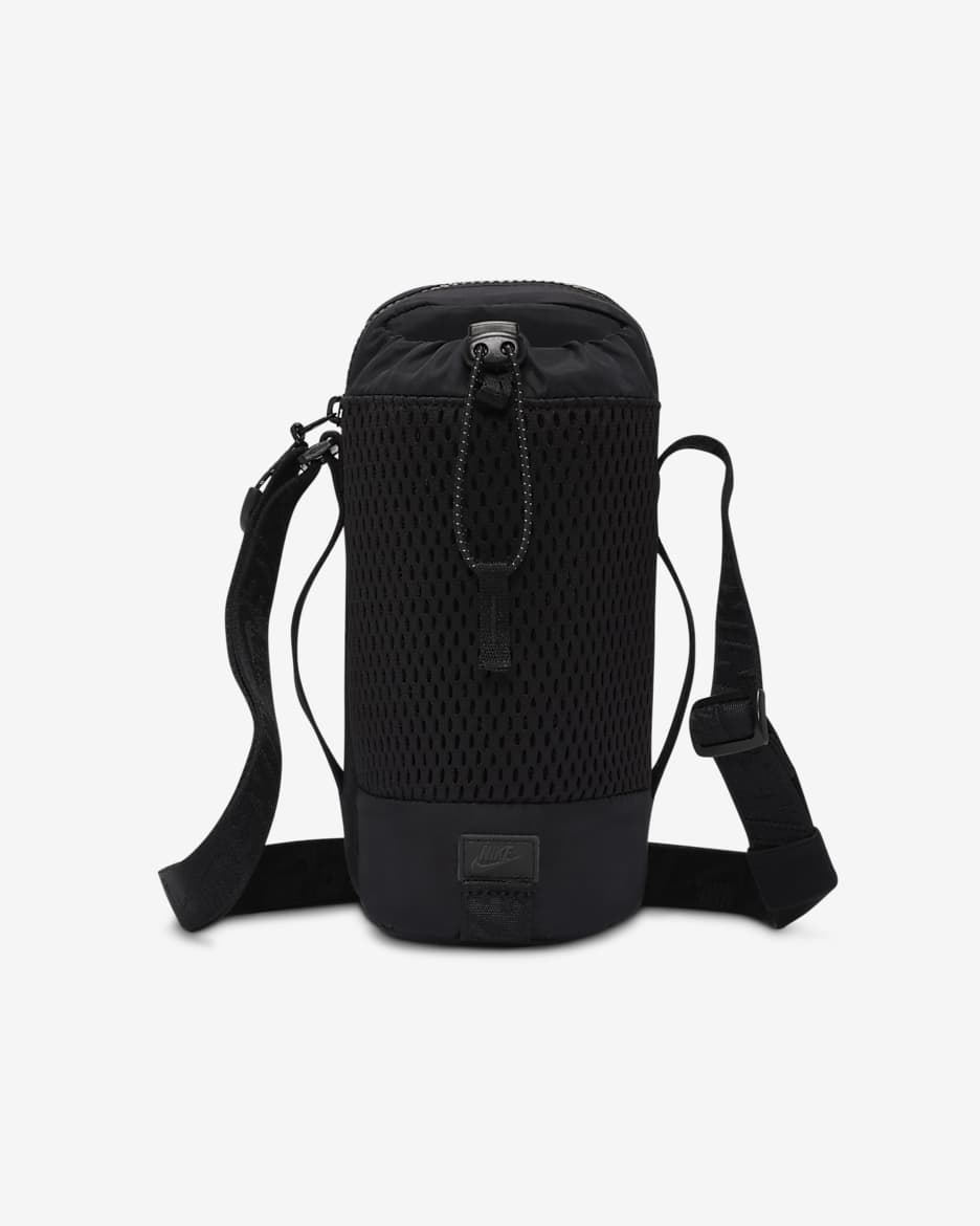 Pouzdro na láhev Nike Tech s popruhem - Černá/Černá/Černá