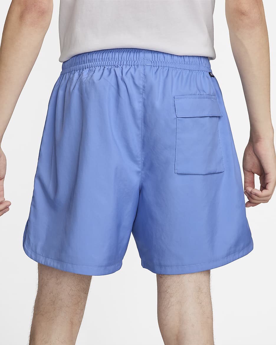 Nike Sportswear Sport Essentials Men's Woven Lined Flow Shorts - Polar/White