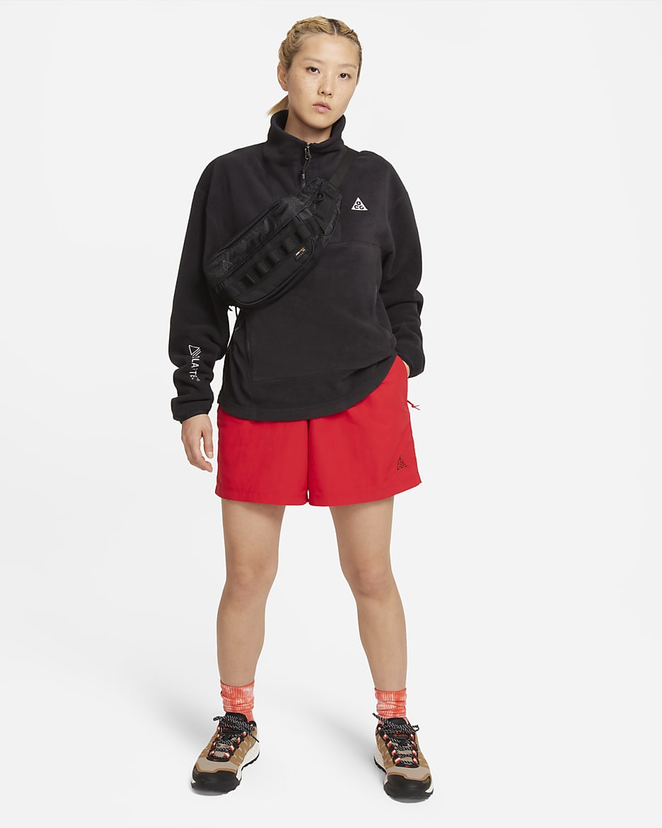 Nike ACG Women's Oversized Shorts - University Red/Redstone