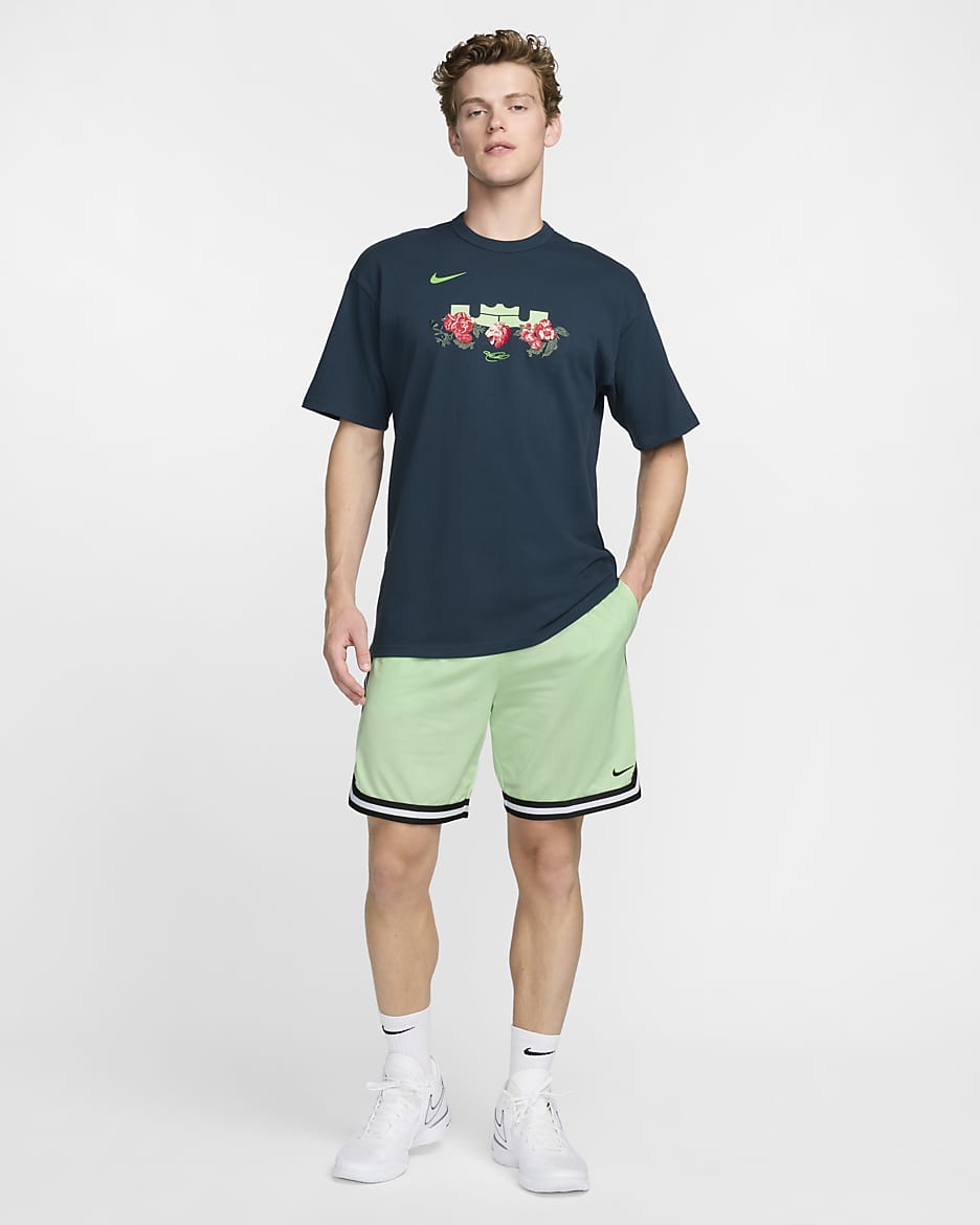 LeBron Max90 Basketball-T-Shirt (Herren) - Armory Navy