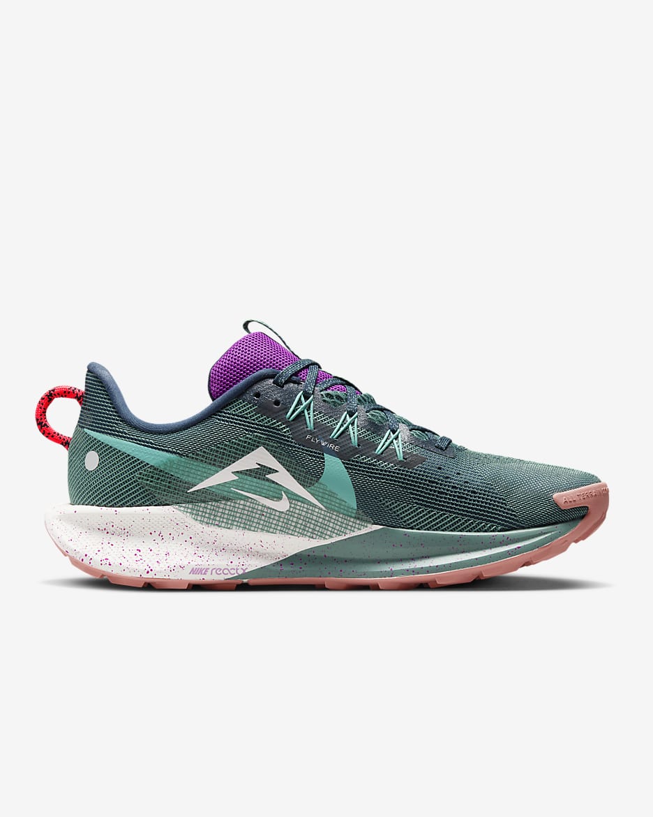 Terränglöparsko Nike Pegasus Trail 5 för män - Armory Navy/Vivid Grape/Green Frost/Phantom