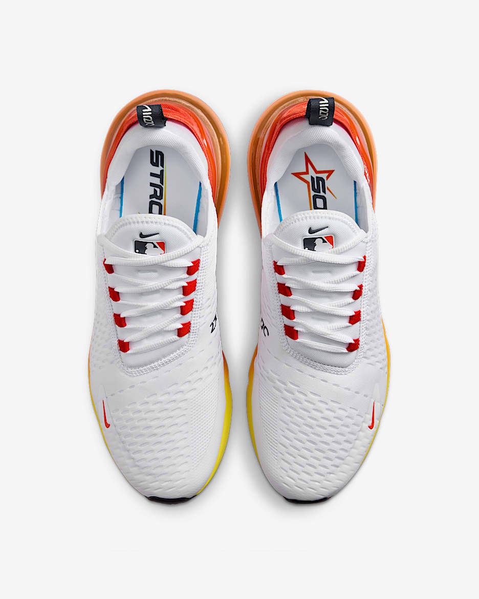 Houston Astros Nike Air Max 270 Men's Shoes