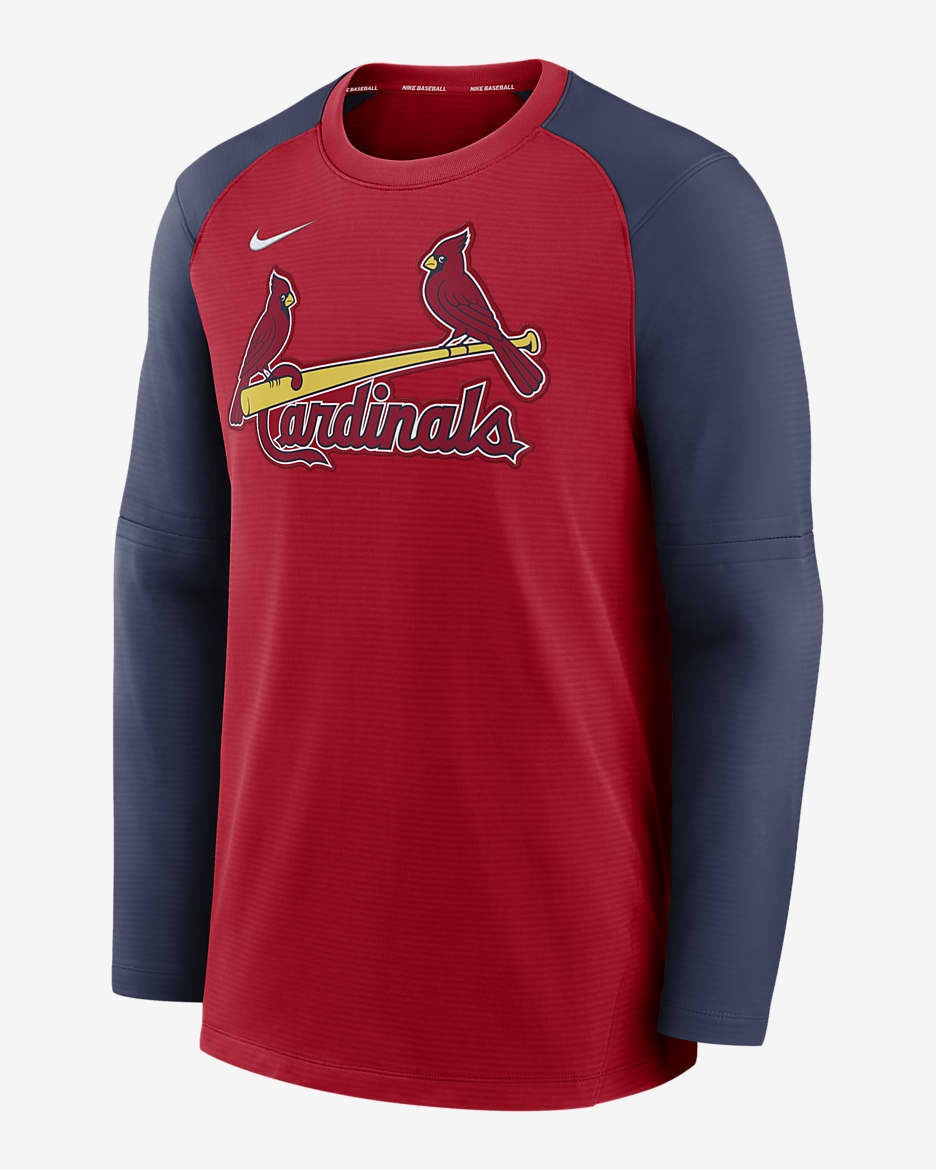 Nike Dri-FIT Pregame (MLB St. Louis Cardinals) Men's Long-Sleeve Top - Red