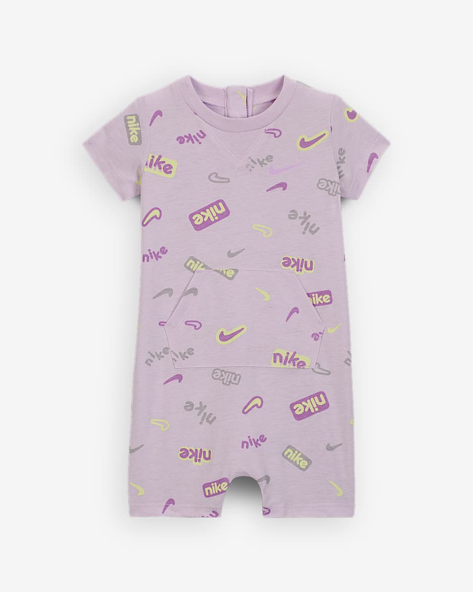 Mono de manga corta de pierna corta para bebé Nike E1D1 - Muñeca