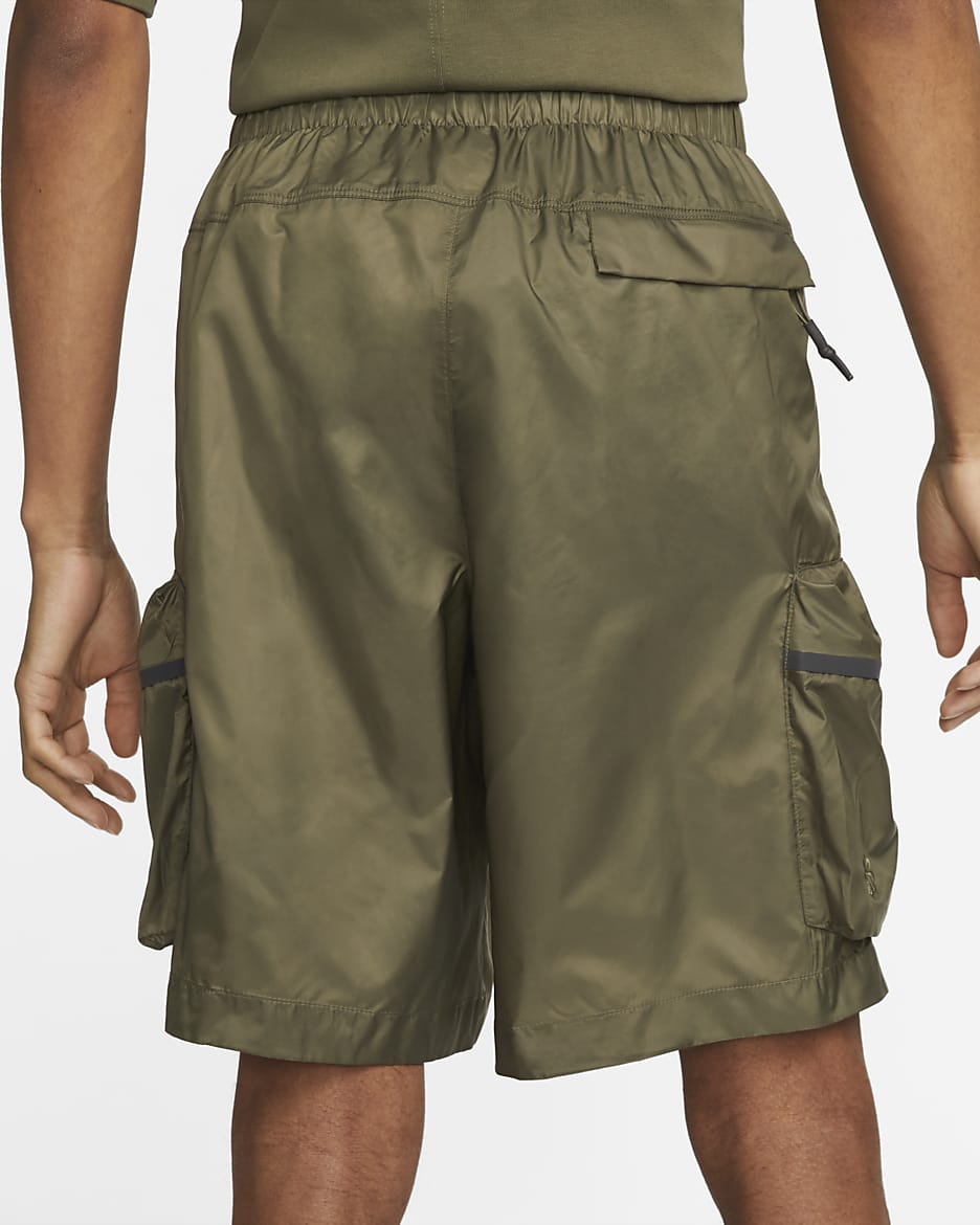 Nike Sportswear Tech Pack Men's Woven Utility Shorts - Medium Olive/Medium Olive/Black/Medium Olive