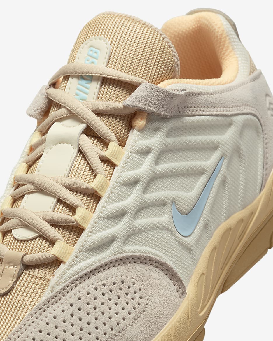 Nike SB Vertebrae Skate Shoes - Coconut Milk/Sesame/Flat Gold/Jade Ice