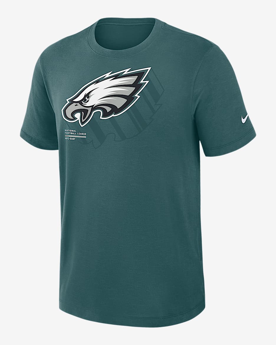 Philadelphia Eagles Slub Men's Nike Dri-FIT NFL T-Shirt - Green