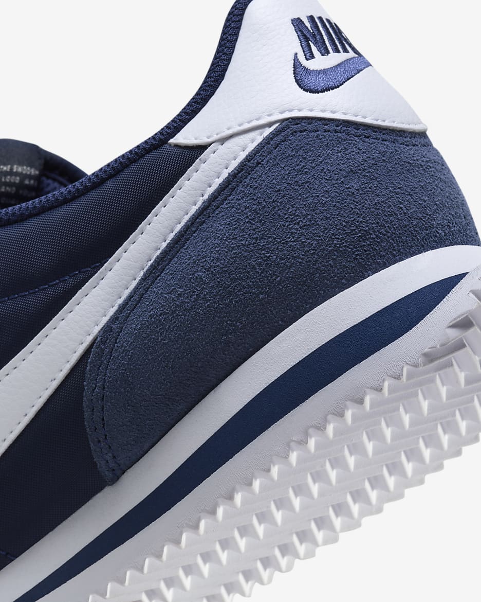 รองเท้าผู้ชาย Nike Cortez Textile - Midnight Navy/ขาว