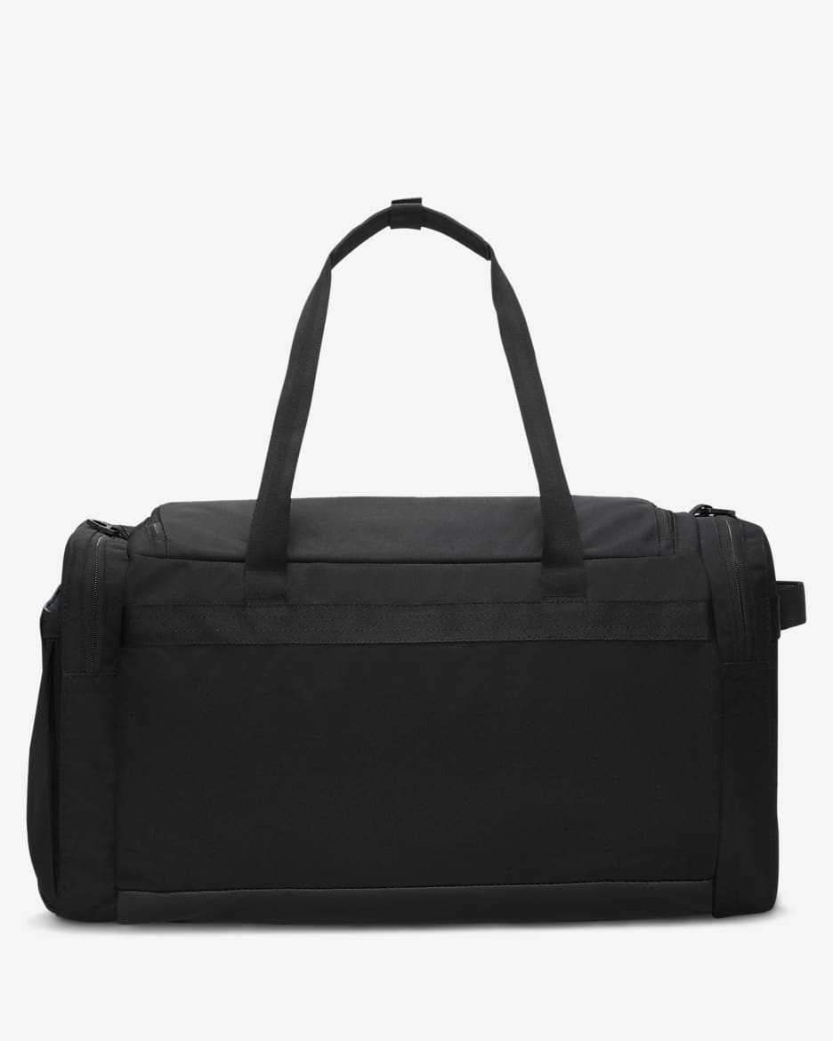 Nike Utility Power 2.0 Duffel Bag (Medium, 51L) - Black/Black/White