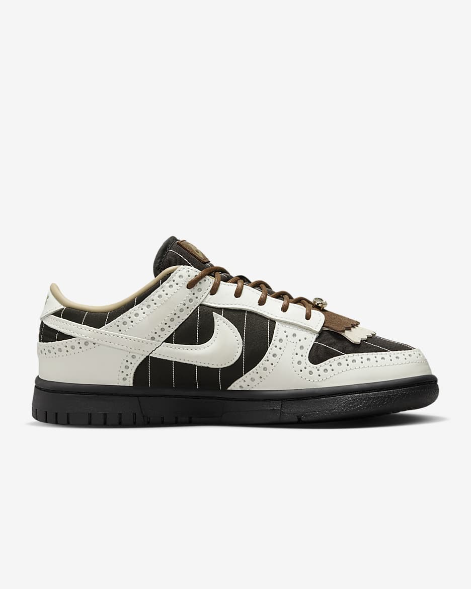 Buty damskie Nike Dunk Low LX - Czerń/Czerń/Summit White/Summit White