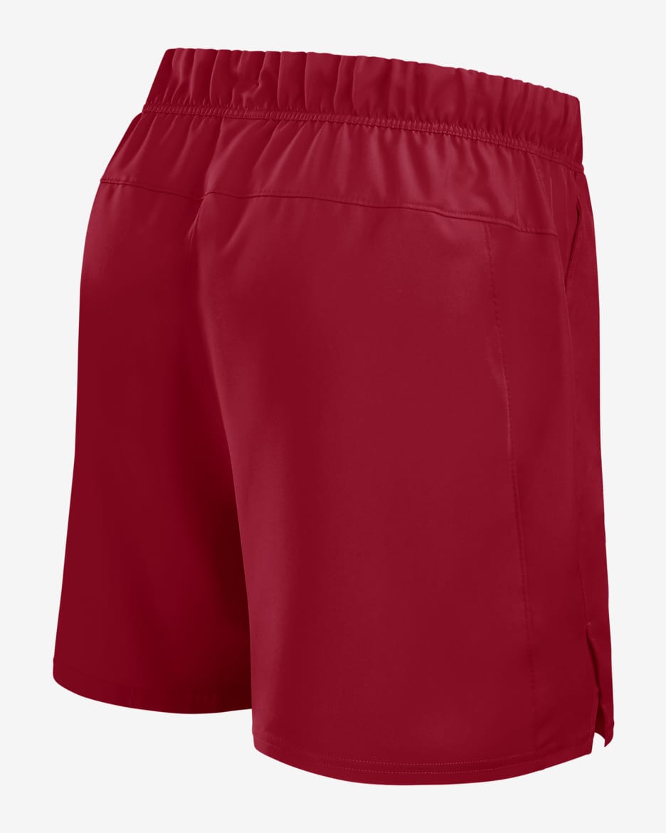 San Francisco 49ers Blitz Victory Mens Nike Dri-FIT NFL Shorts - Scarlet