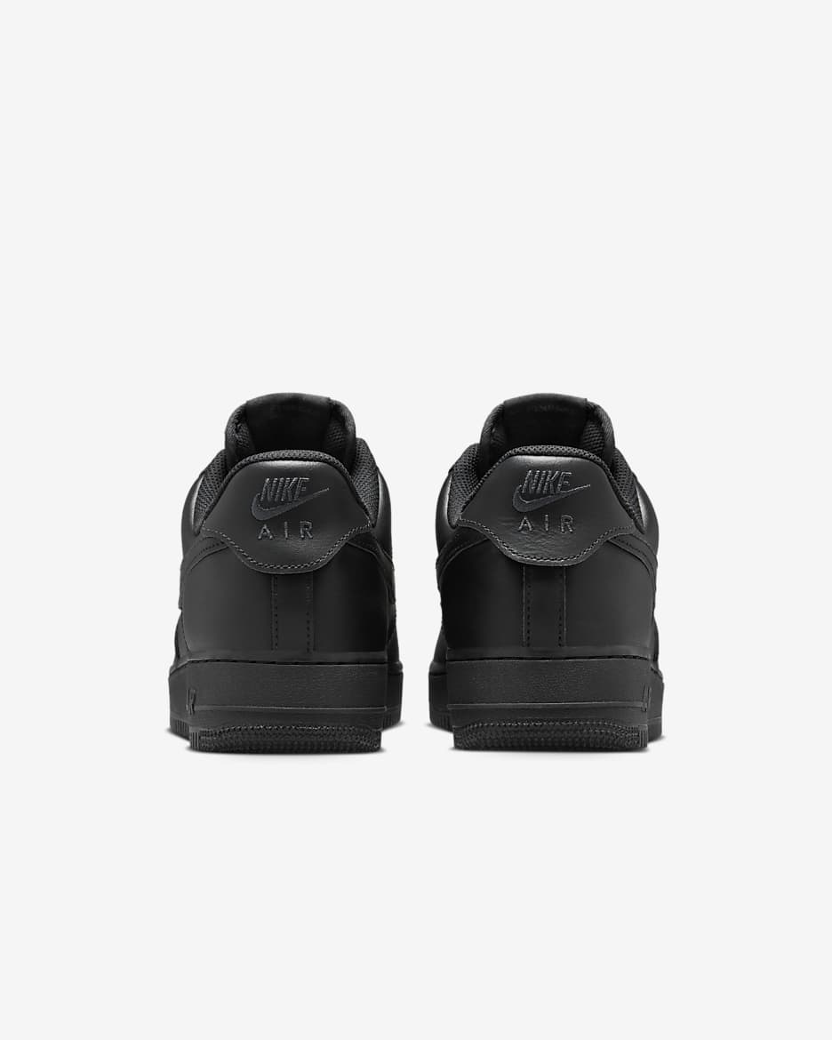 Nike Air Force 1 '07 EasyOn Shoes - Black/Black/Black