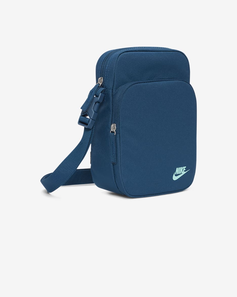 Nike Heritage Cross-Body Bag (4L) - Valerian Blue/Valerian Blue/Light Menta