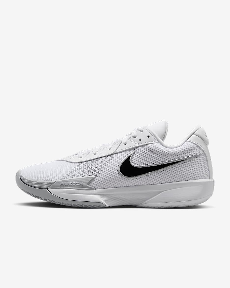 Nike G.T. Cut Academy Basketball Shoes - White/Wolf Grey/Black