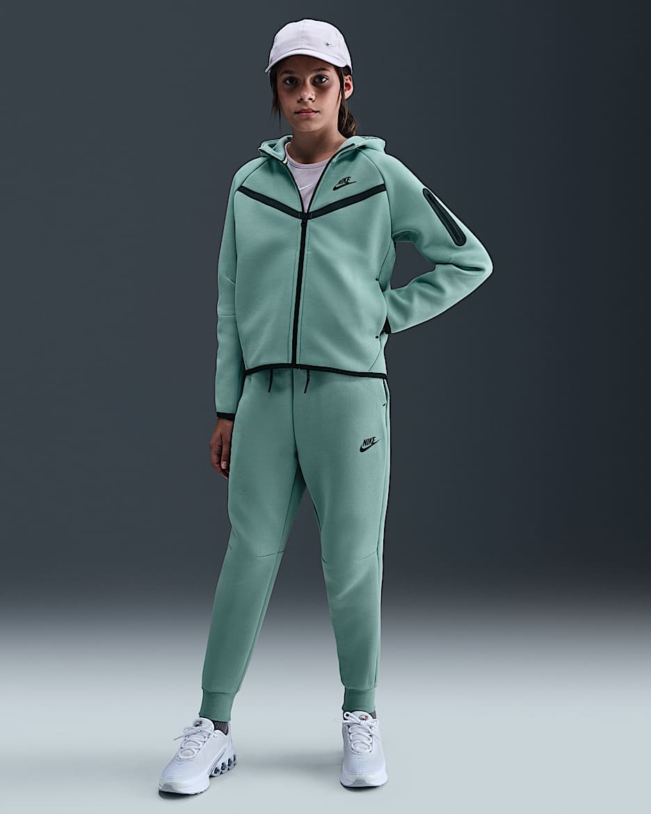 Nike Sportswear Tech Fleece Jogger (Mädchen) - Cannon/Schwarz/Schwarz