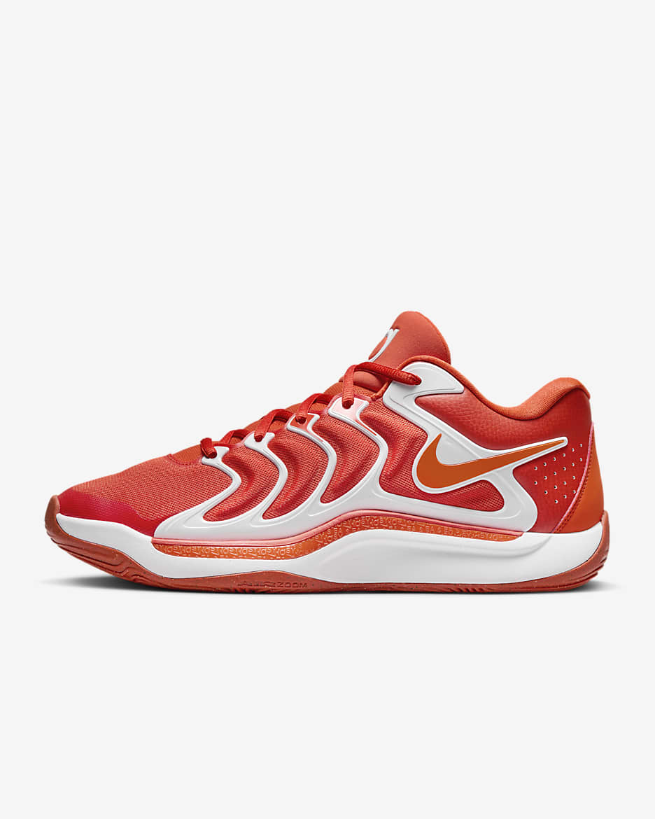 KD17 (Team Bank) Basketball Shoes - Team Orange/White/Team Orange