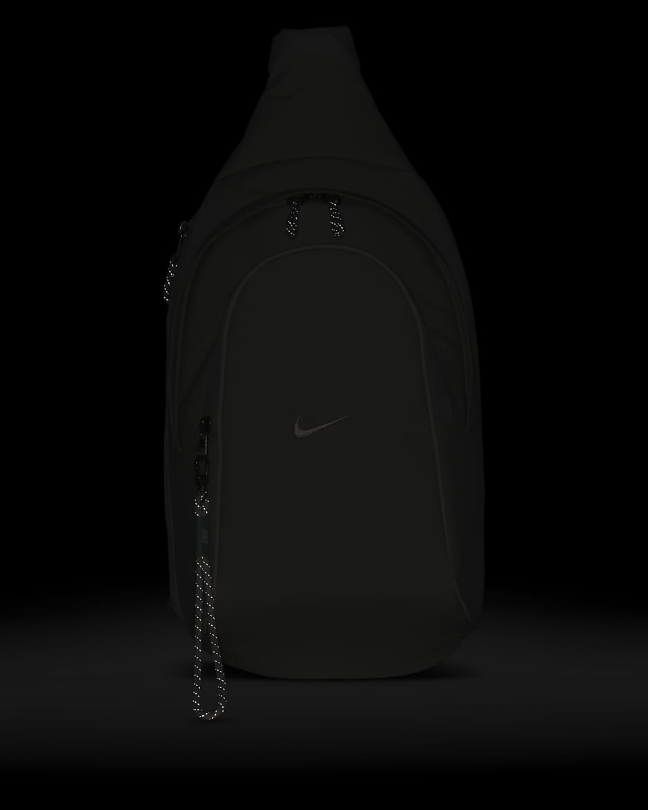 Nike Sportswear Essentials Sling Bag (8L) - Light Silver/Light Silver/Sail