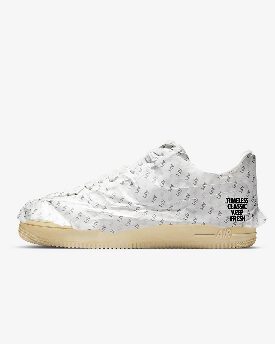 Air Force 1 '07 LV8 Men's Shoe - White/Pale Ivory/Vast Grey/Sail