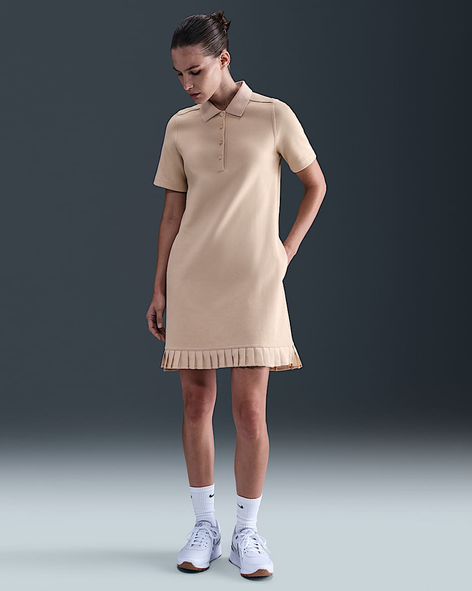 Nike Women's Golf Polo Dress - Sand Drift/Sail