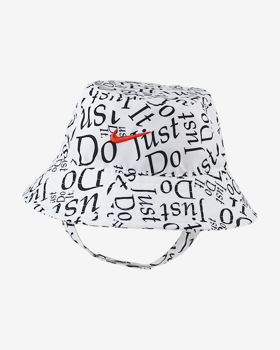 Nike Baby (12-24M) Printed Bucket Hat - White