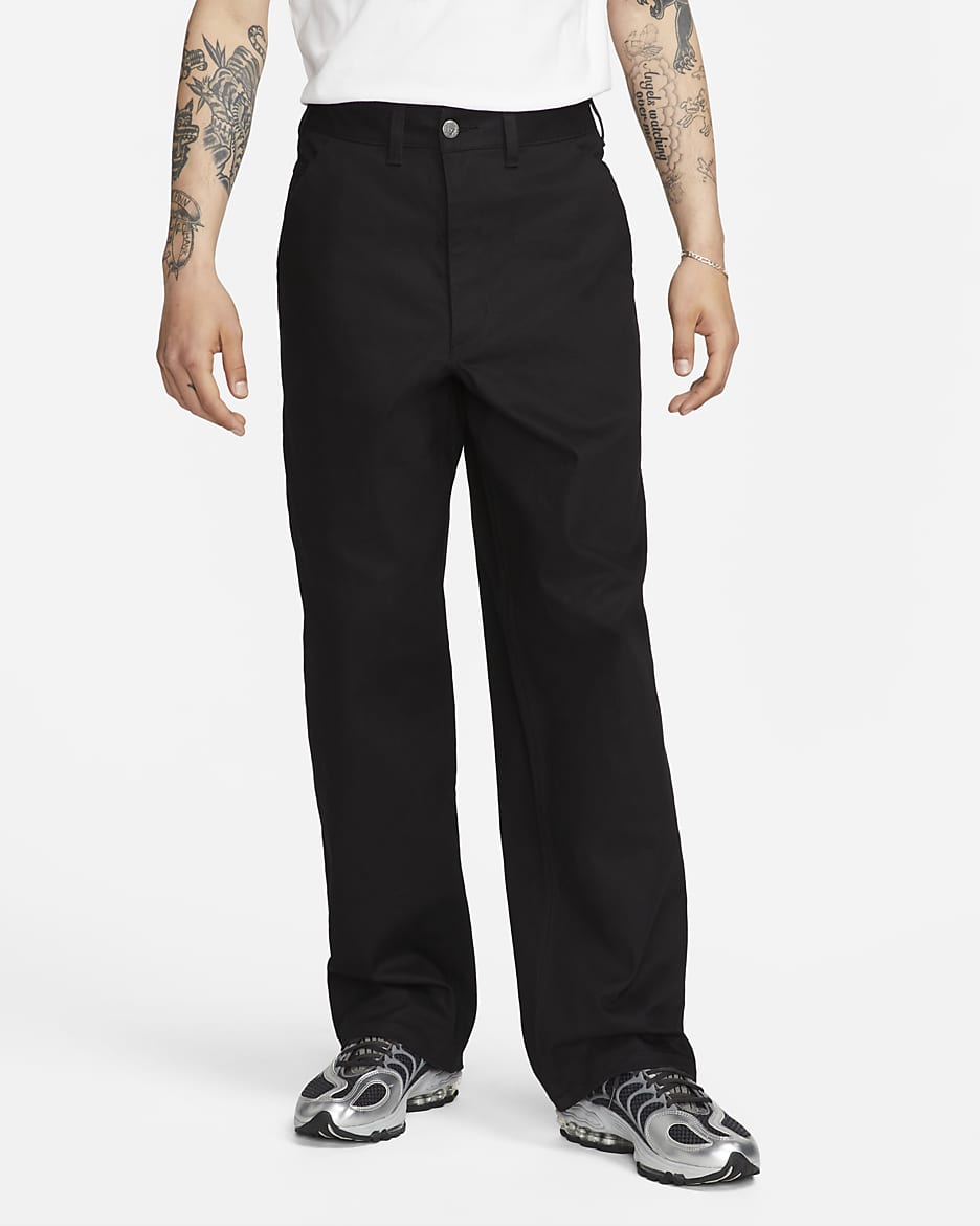 Nike Life Men's Carpenter Trousers - Black/Black