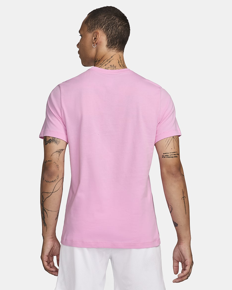 Nike Sportswear Camiseta - Hombre - Pink Rise/Negro