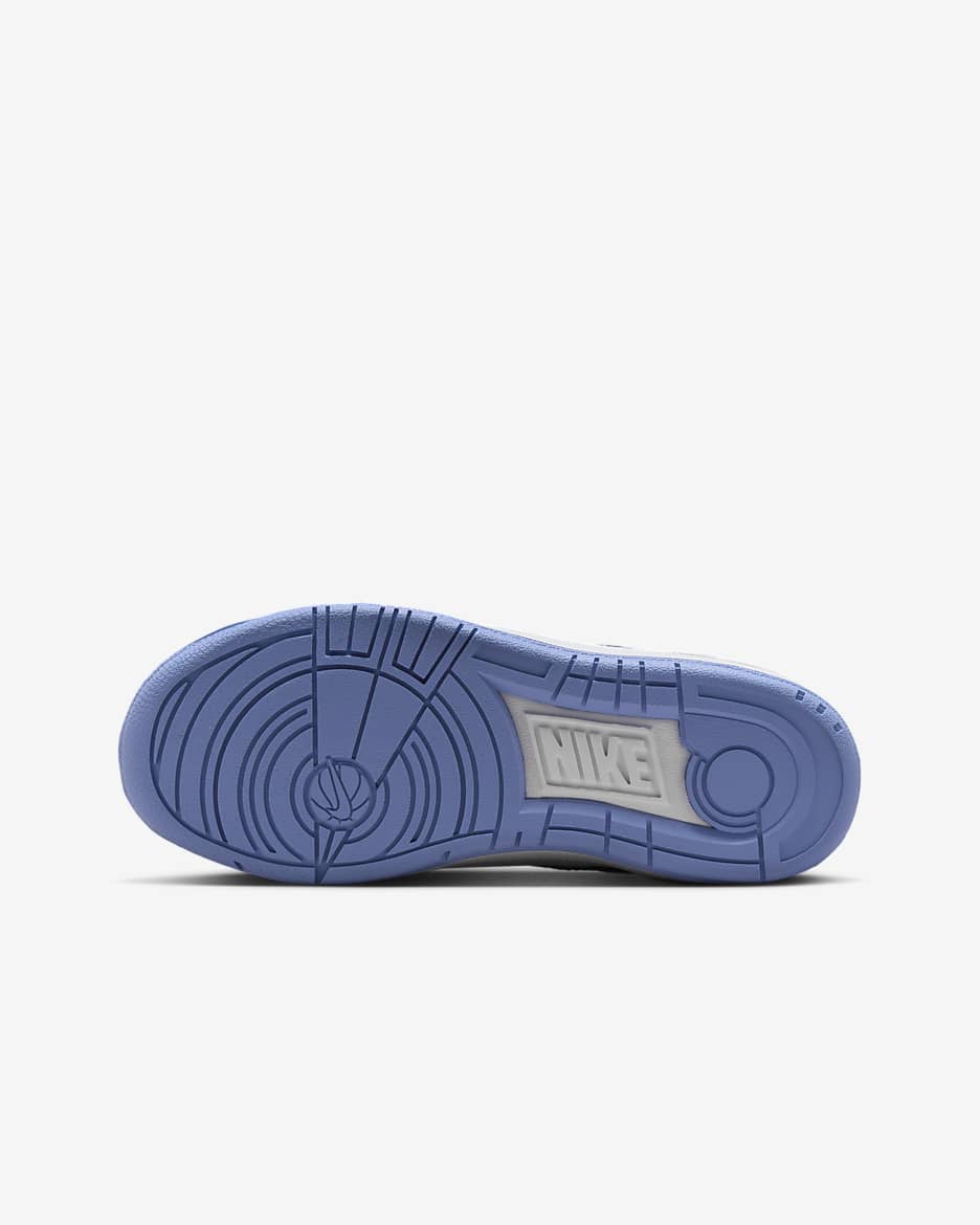 Nike Full Force Low kinderschoenen - Wit/Zwart/Polar