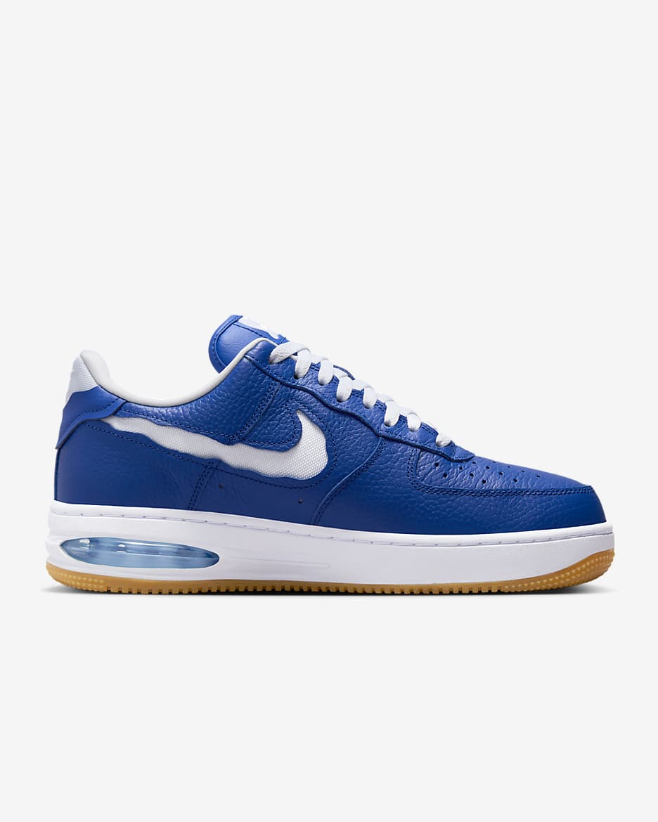 Chaussure Nike Air Force 1 Low EVO pour homme - Team Royal/Aquarius Blue/Gum Yellow/Blanc