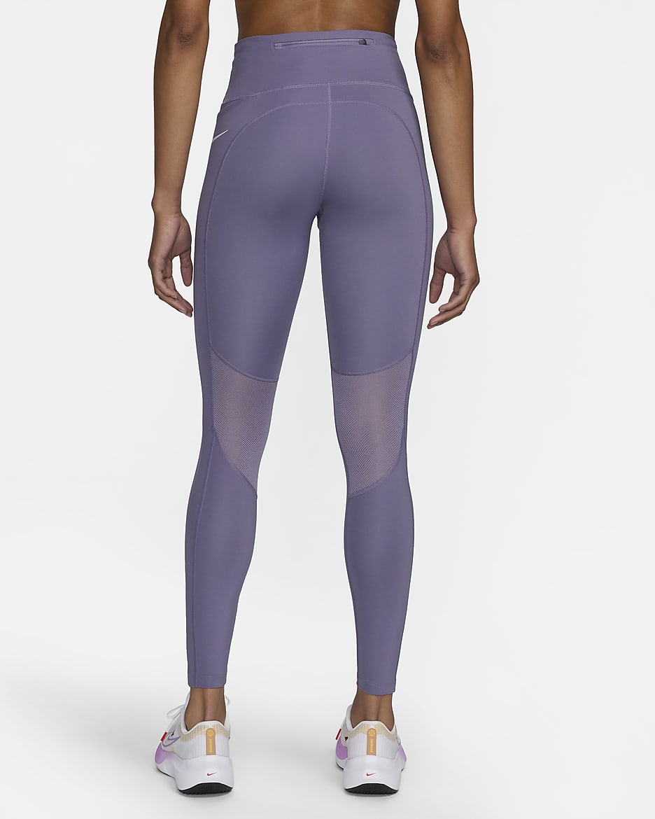 Nike Epic Fast Leggings de running de talle medio con bolsillo - Mujer - Daybreak