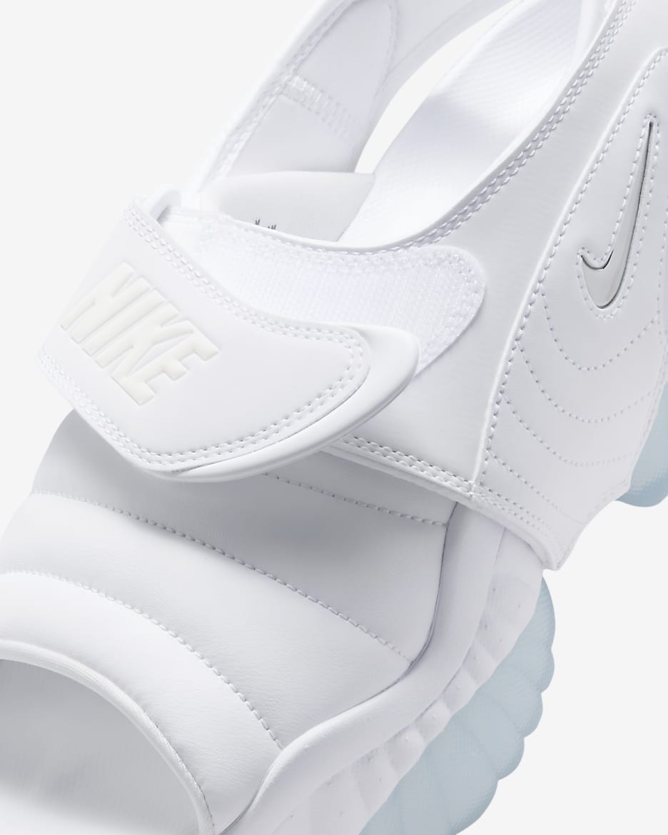 Nike Adjust Force Women's Sandals - White/Clear/Metallic Silver