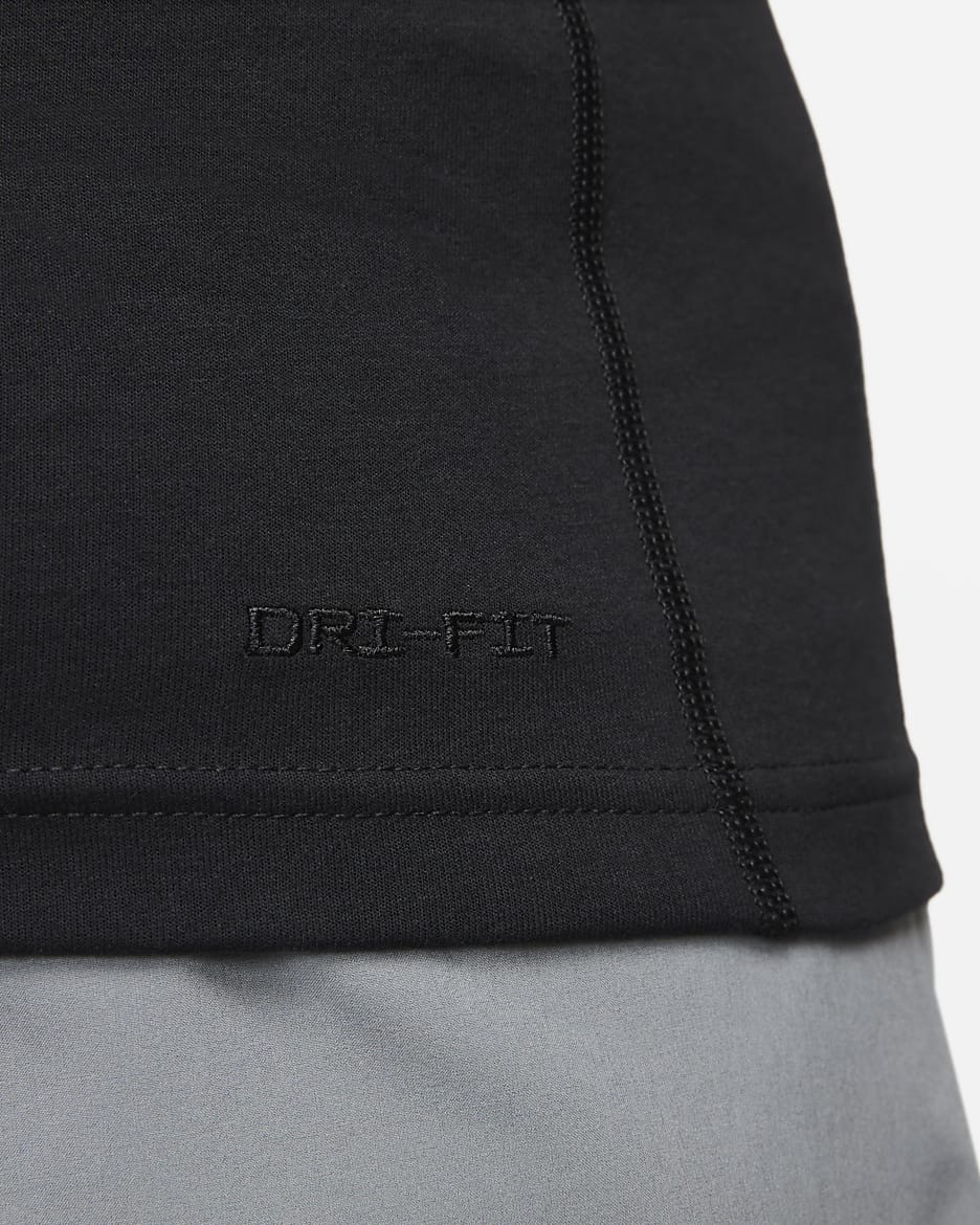 Haut sans manches Dri-FIT Nike Primary pour homme - Noir/Noir