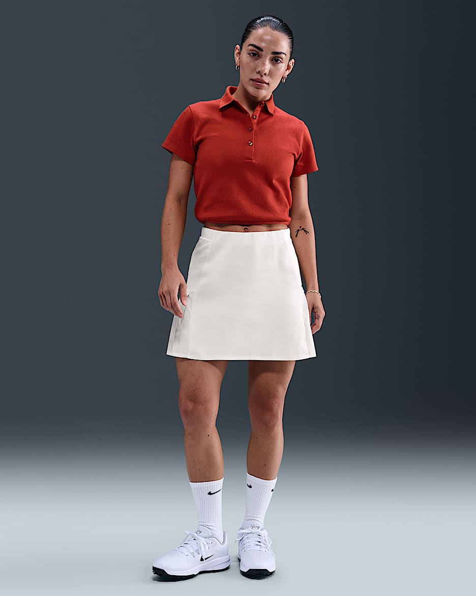 Nike Women's Golf Skirt - Sail/Black