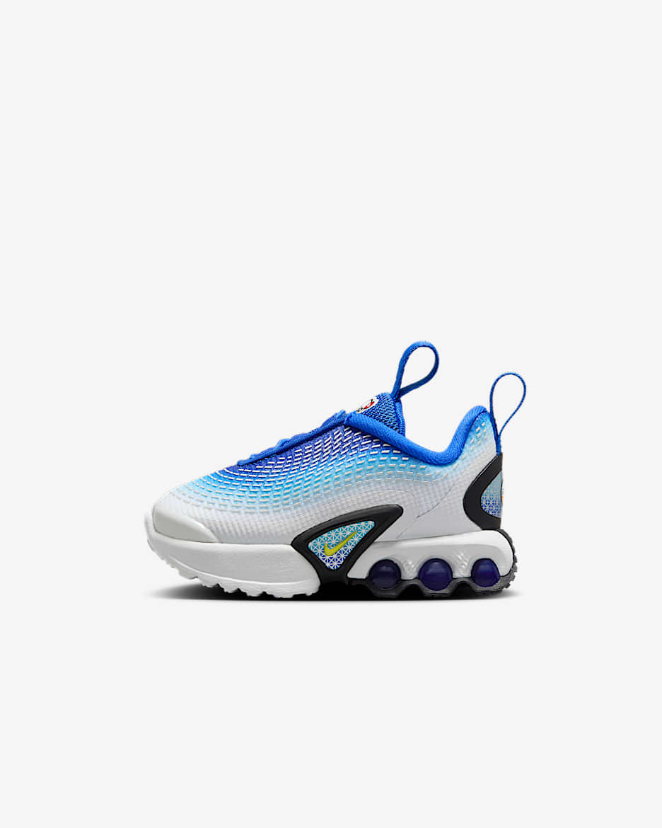 Nike Air Max Dn Baby/Toddler Shoes - Racer Blue/Blue Fury/Black/Vibrant Yellow
